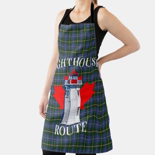 Lichtingenweg Peggy's cove Nova Scotia Tartan Schort (Insitu)