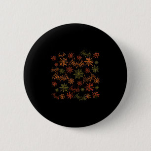 Lichtjes Subtiele Weerstand Trump Halloween Kostuu Ronde Button 5,7 Cm