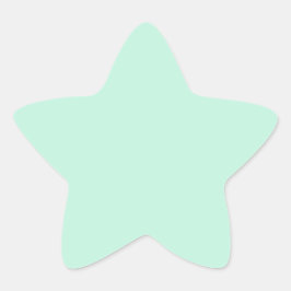 Lichtkleur Ster Sticker