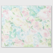 Lichtkristal Roos Cadeaupapier (Vlak)