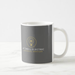 LICHTKRONKEMLOGO voor ELEKTRICIENS Koffiemok