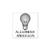 Lichtlamp Aanpassen Rubberstempel (Afrduk)