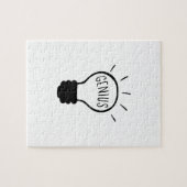 Lichtlamp in zwart-wit legpuzzel (Horizontaal)