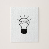 Lichtlamp in zwart-wit legpuzzel (Verticaal)