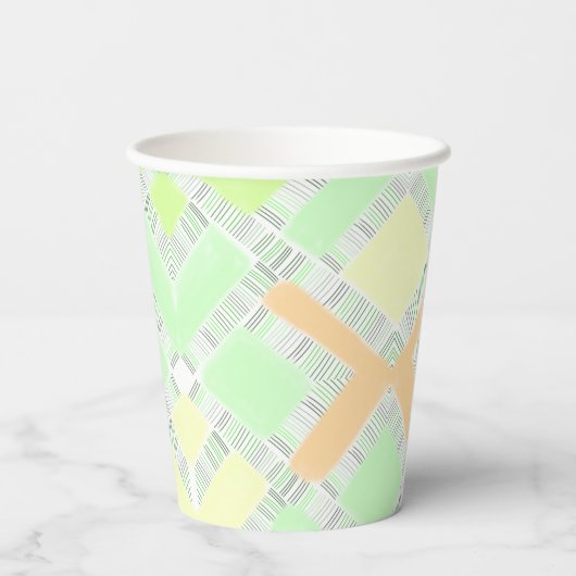 lichtlijnen papieren bekers (Achterkant)