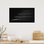 lichtlijnen, poster (Keuken)