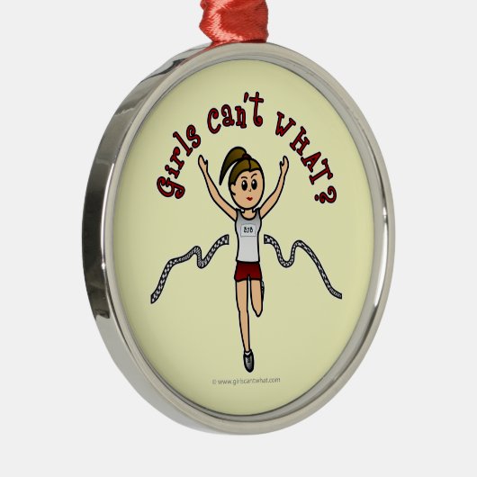 Lichtloper in rode uniform metalen ornament (Rechts)