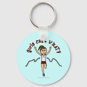 Lichtloper in rode uniform sleutelhanger