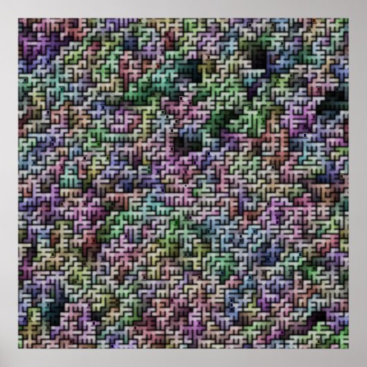 Lichtmaze Poster (Voorkant)