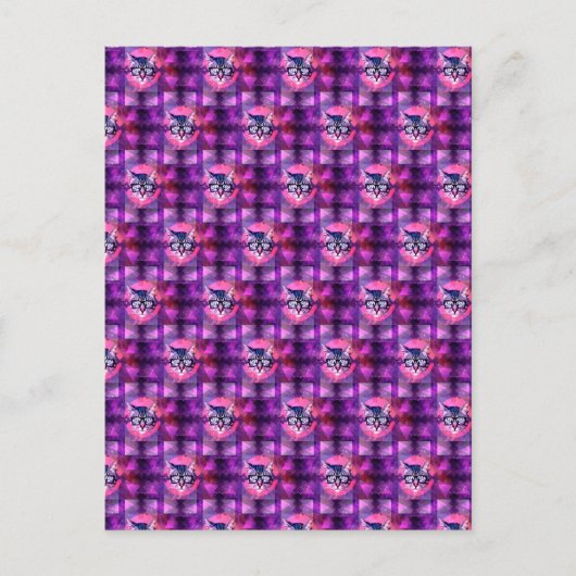 lichtminati briefkaart (Voorkant)