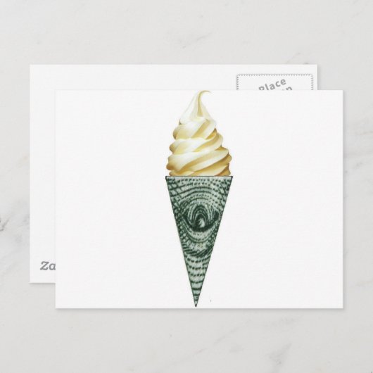 lichtminati-kegel briefkaart (Voorkant / Achterkant)