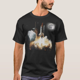 Lichtoff op Space Shuttle T-shirt