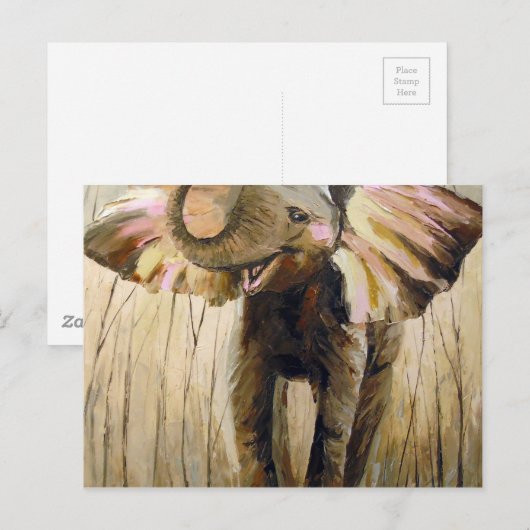 Lichtolifant Briefkaart (Voorkant / Achterkant)