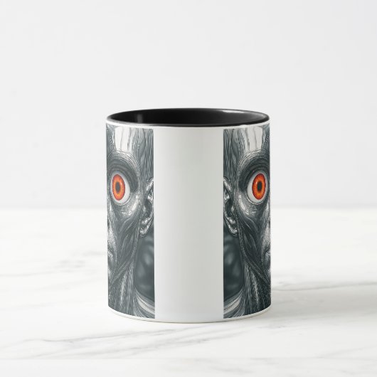 Lichtoogandroid Mok (Midden)