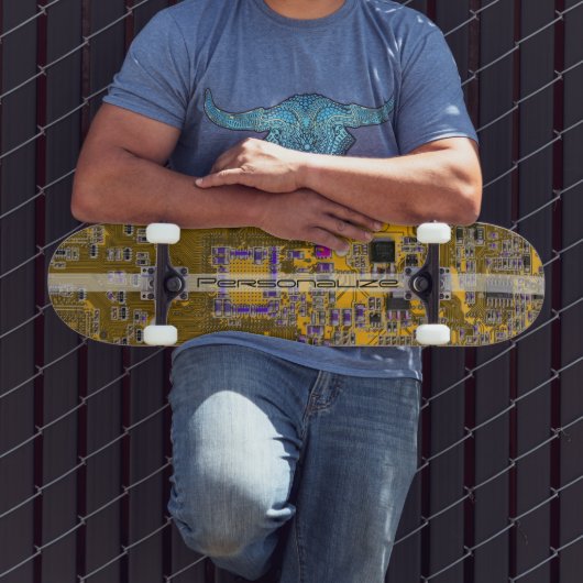 Lichtoranje PCB-printplaatontwerp voor IT-professi Persoonlijk Skateboard (Buiten 3)