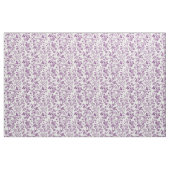 Lichtpaarse bloem toile stof (Yard (91,4 cm))