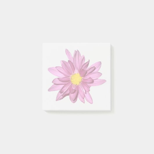 Lichtpaarse Gerbera-plakbriefjes Post-it® Notes (Voorkant)