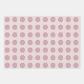 Lichtpaarse moderne abstracte lelies inpakpapier vel (Voorkant 3)