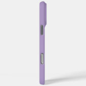Lichtpaarse monogrammen naam koel cadeau feest gun Case-Mate iPhone case (Achterkant / Rechts)