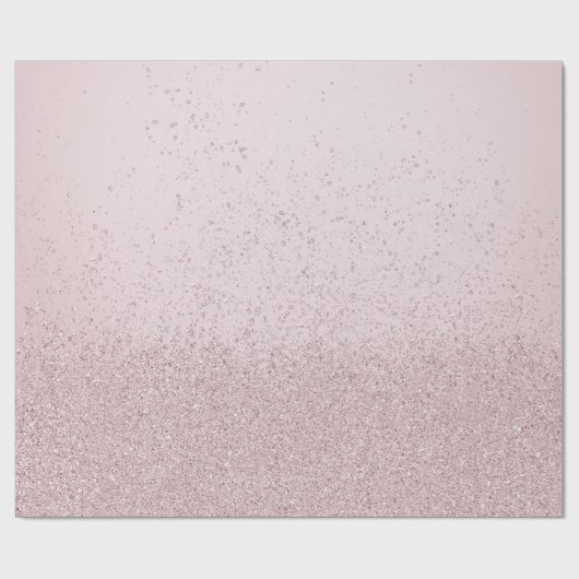 Lichtpaarse nepglitters  cadeaupapier (Vlak)