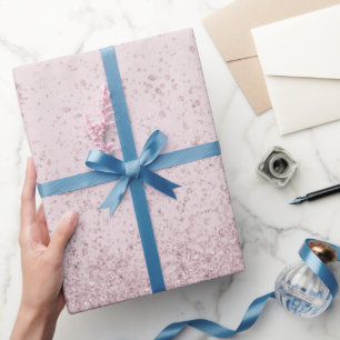 Lichtpaarse nepschitter cadeaupapier