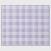 Lichtpaarse ruitpatroon cadeaupapier (Vlak)