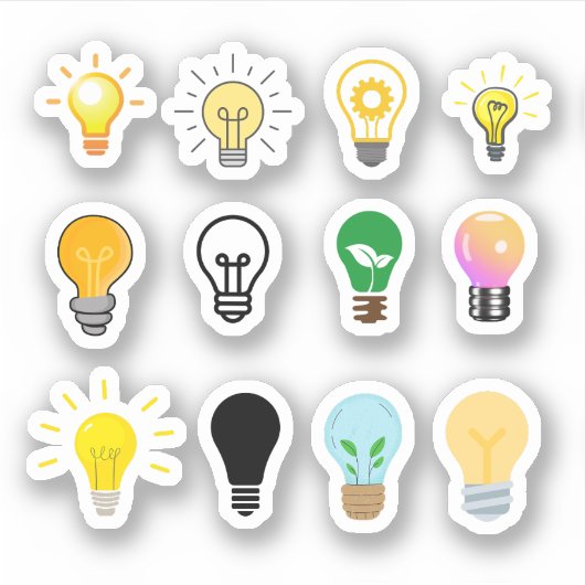 Lichtpeerstickers Sticker (Voorkant)