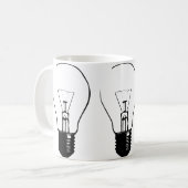Lichtpeertje Lichtbol Grappige Mok (Voorkant links)