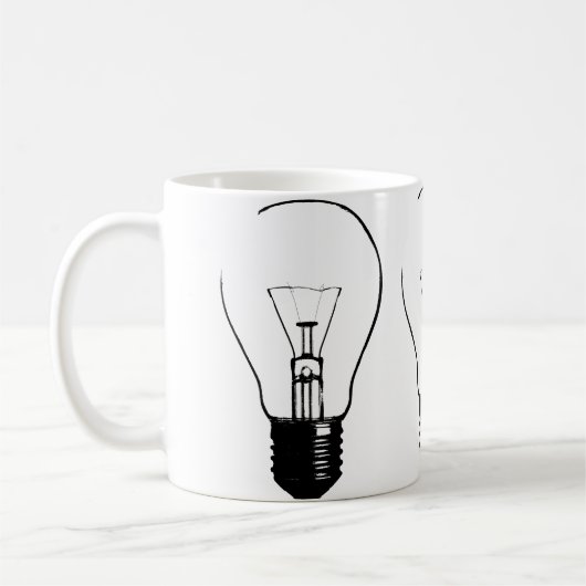 Lichtpeertje Lichtbol Grappige Mok (Links)