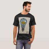 Lichtpeletonderdelen kunst t-shirt (Voorkant volledig)