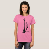 lichtpost t-shirt (Voorkant volledig)