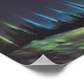 lichtreflecties in alaska poster (Hoek)