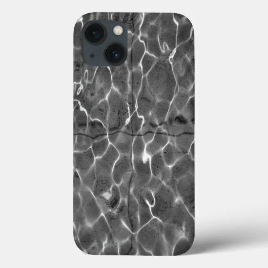 Lichtreflecties op water: zwart & wit Case-Mate iPhone case (Achterkant)
