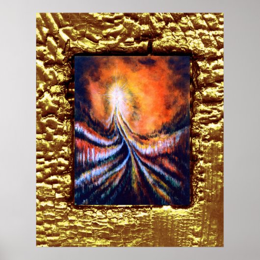 Lichtreflecties Poster (Voorkant)