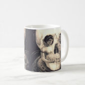 Lichtretro optische illusie koffiemok (Voorkant rechts)