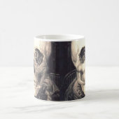 Lichtretro optische illusie koffiemok (Center)