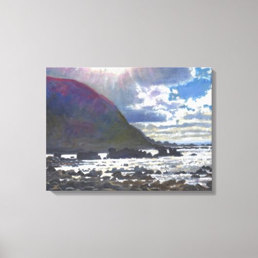 Lichtrollen in 2013 canvas afdruk (Voorkant)