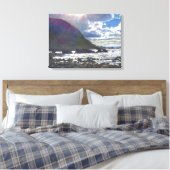 Lichtrollen in 2013 canvas afdruk (Insitu (Slaapkamer))