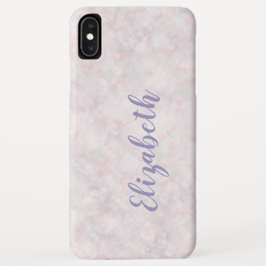Lichtroze Bokeh Case-Mate iPhone XS Max Hoesje (Achterkant)