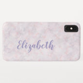 Lichtroze Bokeh Case-Mate iPhone XS Max Hoesje (Achterkant (horizontaal))
