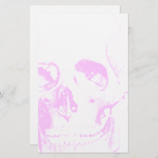 Lichtroze Briefpapier (Voorkant / Achterkant)