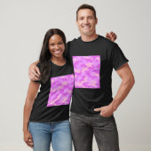 Lichtroze Camouflage Art Pattern Camo T-shirt (Unisex)