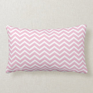 Lichtroze Chevron Lumbar Pillow Kussen