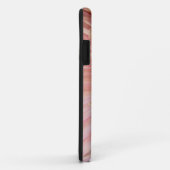 lichtroze chrysanthemum bloem Case-Mate iPhone case (Achterkant/rechts)
