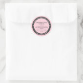 Lichtroze Cottage Law Ingredient Baker Sticker (Tas)