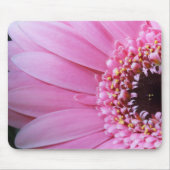 Lichtroze Daisy Mousepad Muismat (Voorkant)