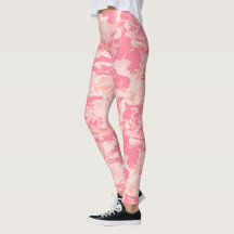 Lichtroze Donkerroze en Perzik Camo Camouflage
