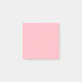 Lichtroze Eenvoudig 3" x 3" Post-it® Notes