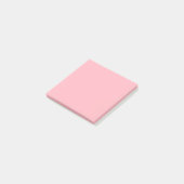 Lichtroze Eenvoudig 3" x 3" Post-it® Notes (Schuin)