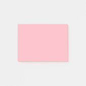 Lichtroze Effen Kleur Post-it® Notes (Voorkant)